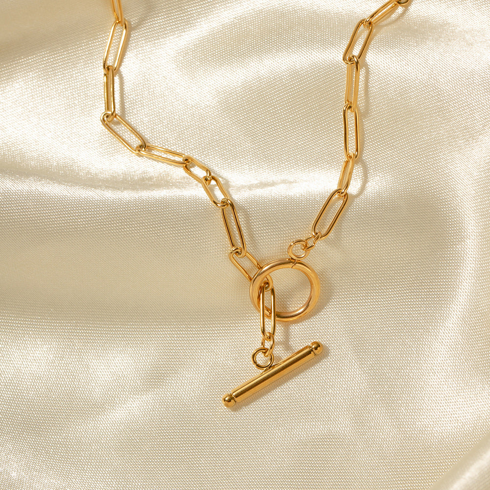 Gold Loop Necklace