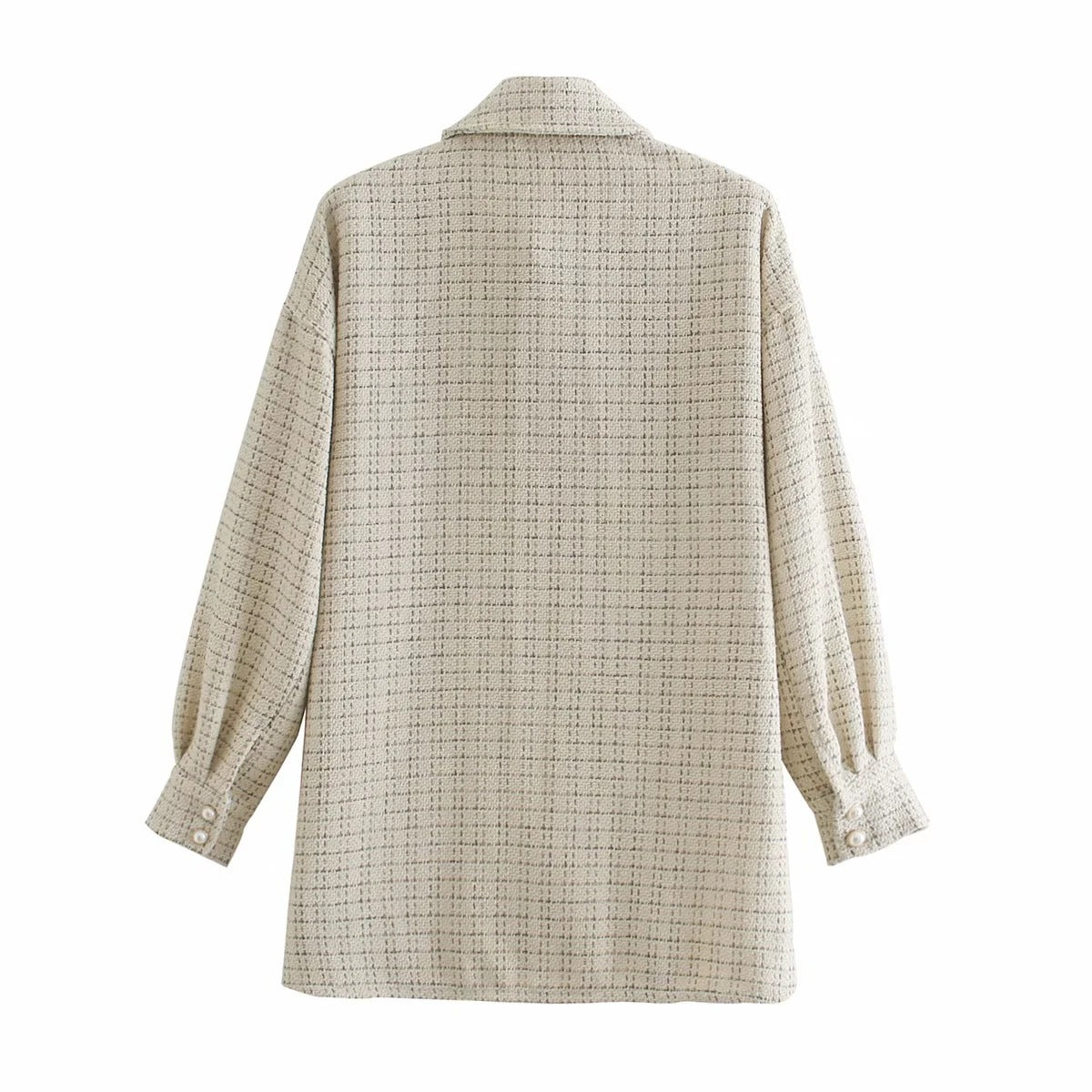 The Ines Plaid Coat