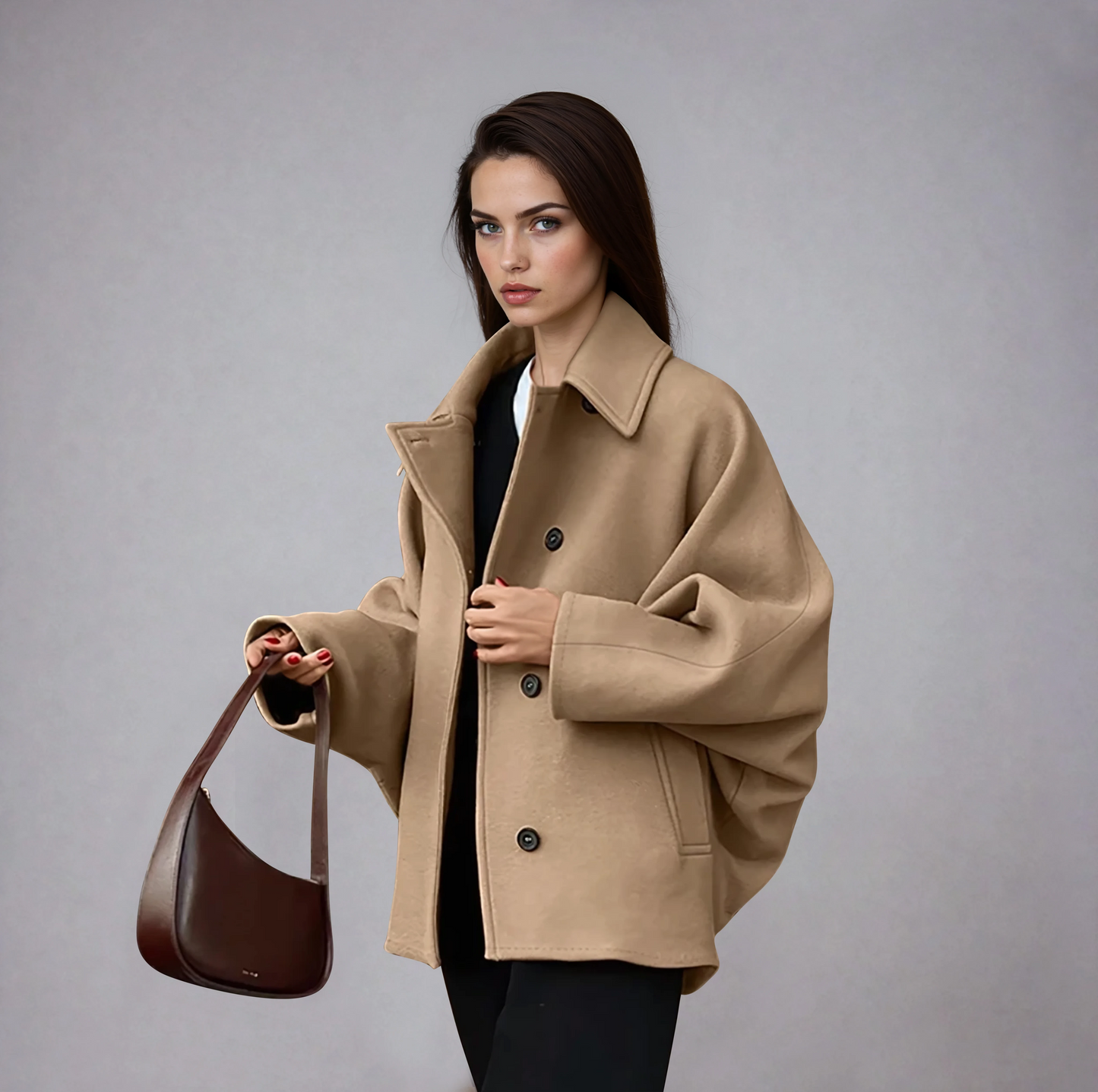 The Jade Batwing Coat