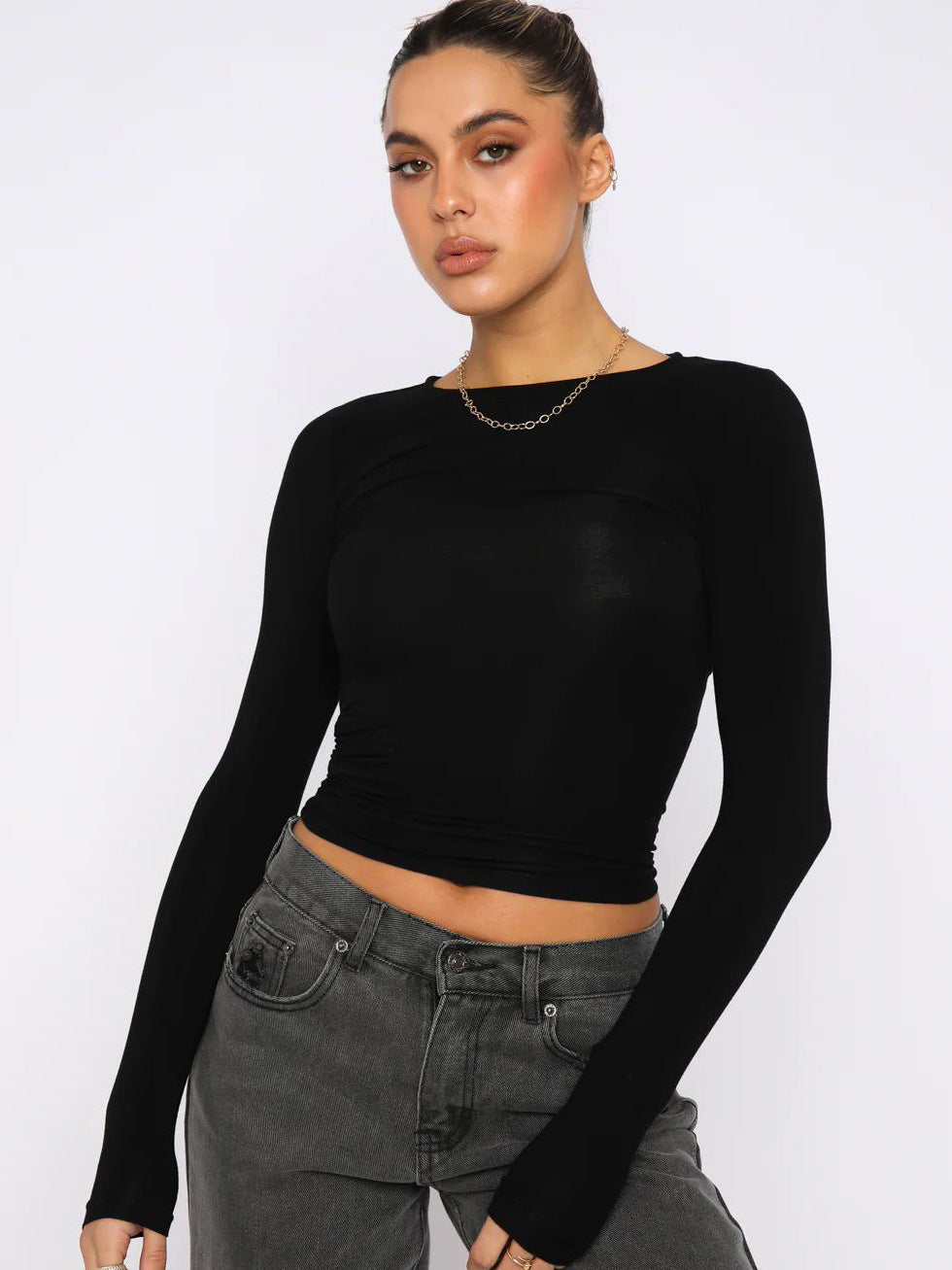 Serelis Slim Layering Top