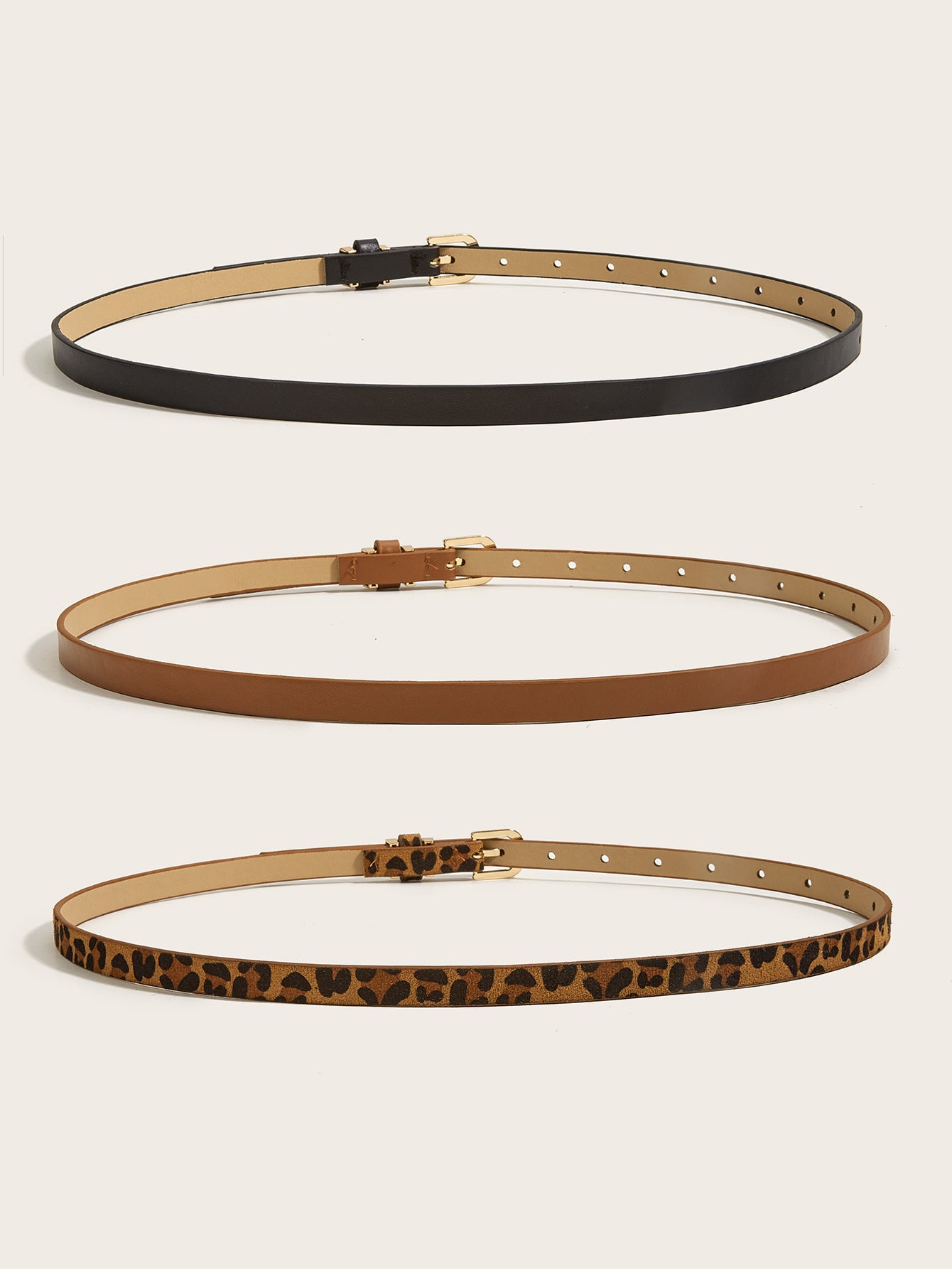 Retro Pin Buckle Small Belt