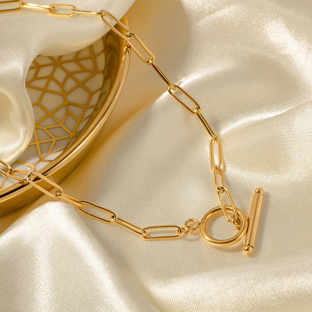 Gold Loop Necklace