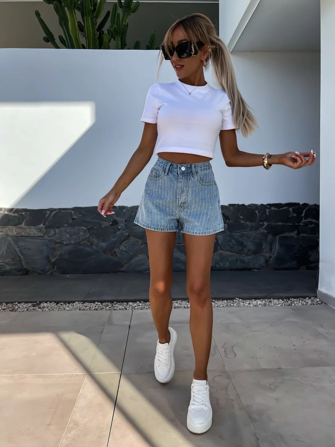 Harper Denim Short