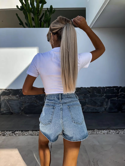 Harper Denim Short
