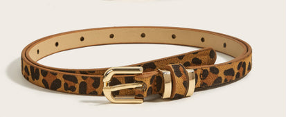 Retro Pin Buckle Small Belt