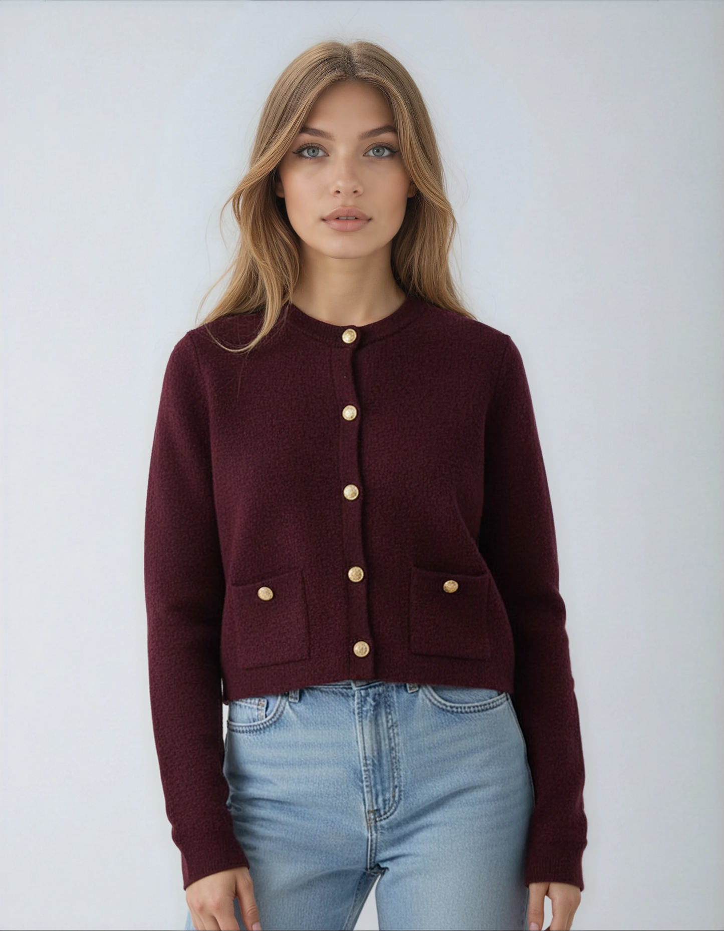 Burgandy Sweater 