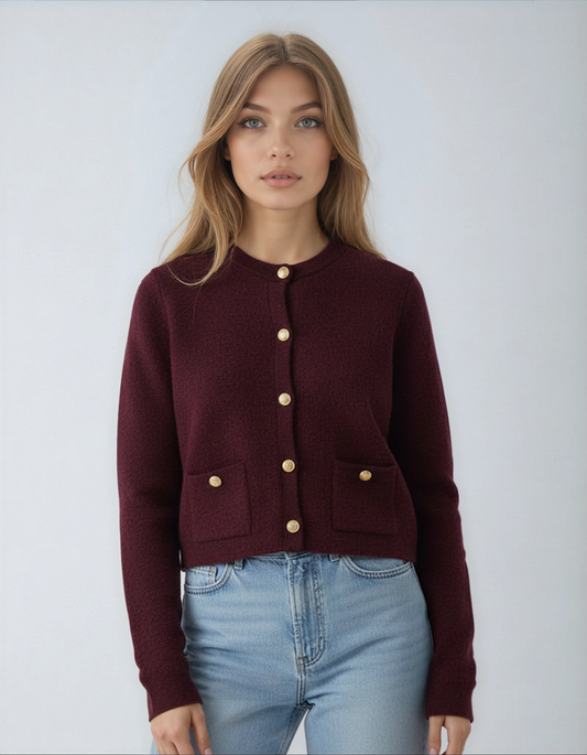 Burgandy Sweater 