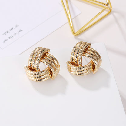 Geometric Stud Earrings