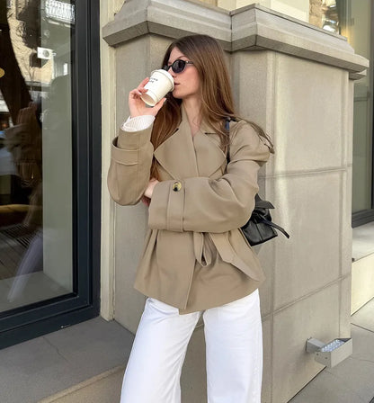 Blair Trench Tie Waist Coat