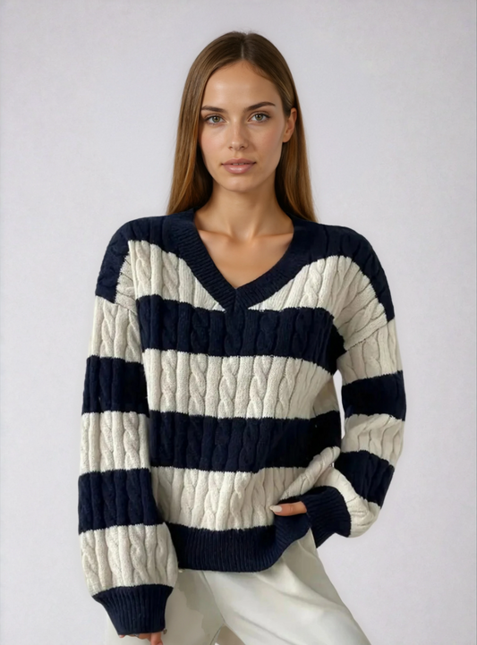 Navy Stripes
