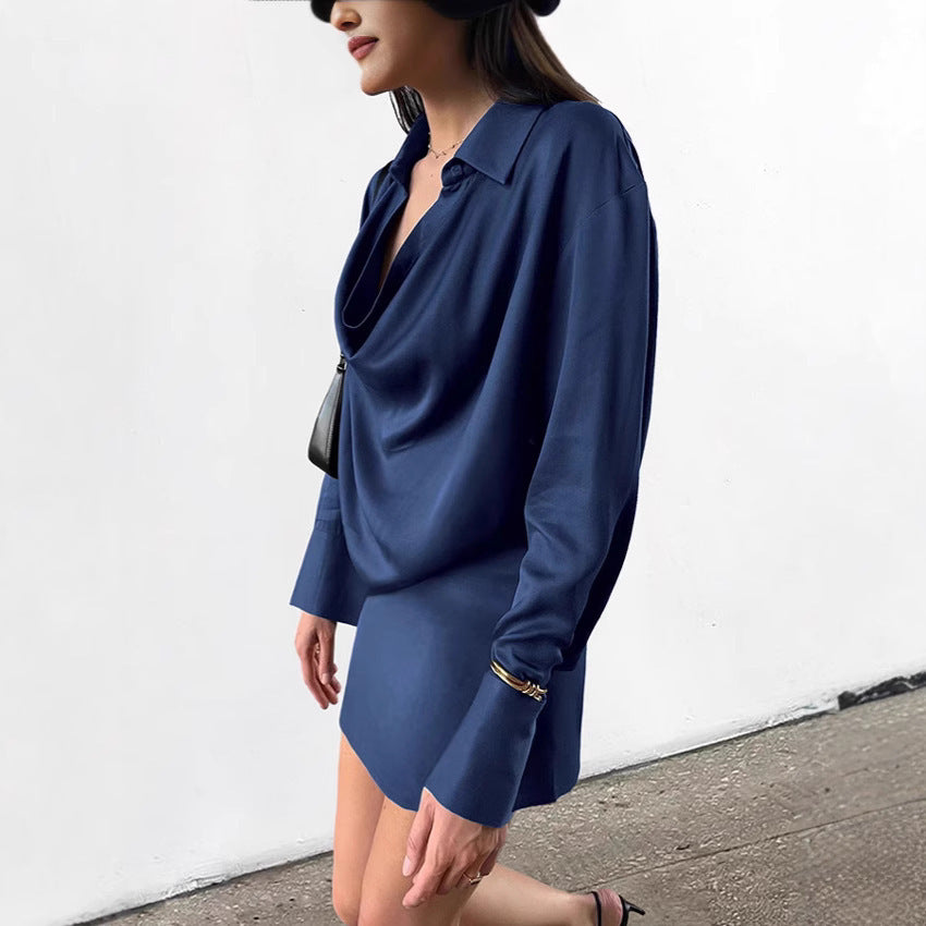 Evanthe Navy Dress