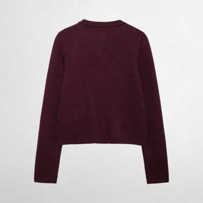Burgandy Sweater 