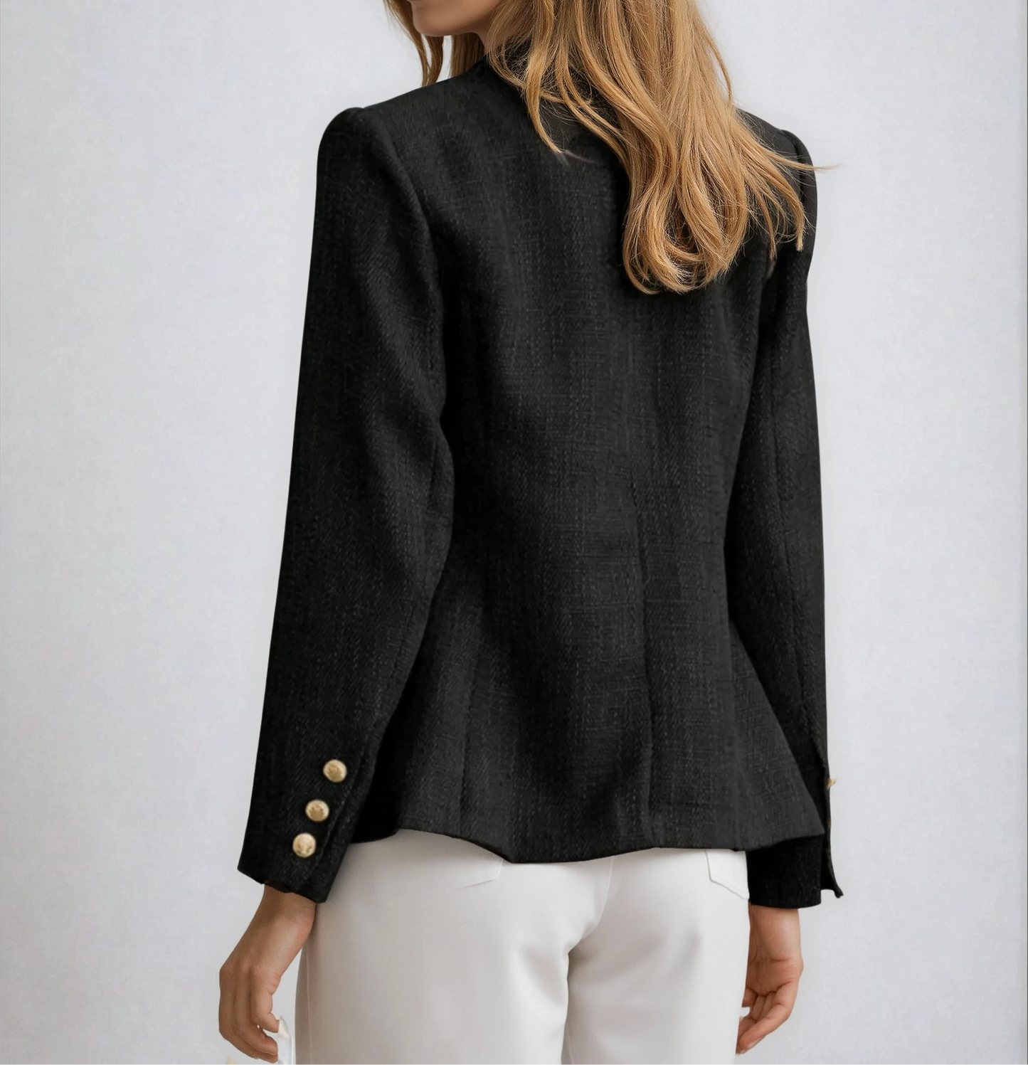 Serene Black Blazer