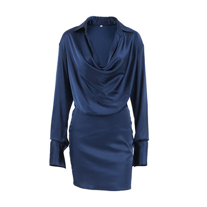 Evanthe Navy Dress