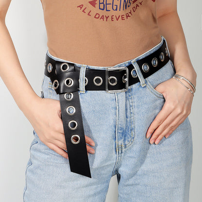Black Studded Belt