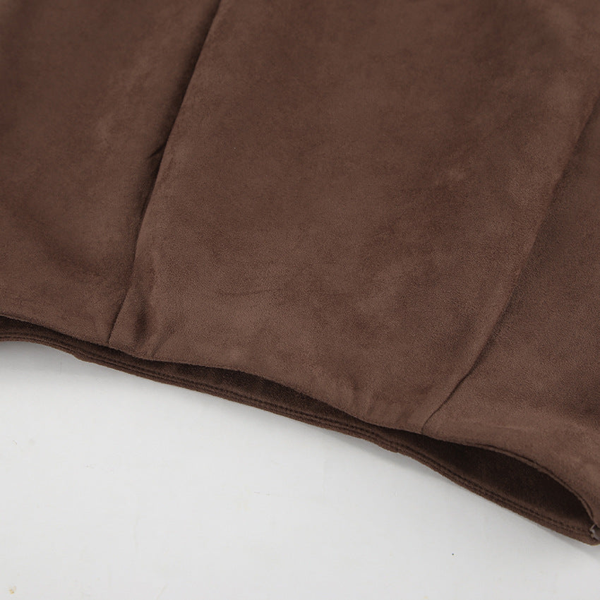The Kaelen Velvet Skirt