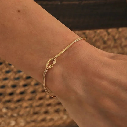 Knot Chain Necklace Bracelet