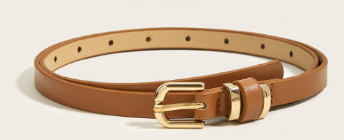 Retro Pin Buckle Small Belt