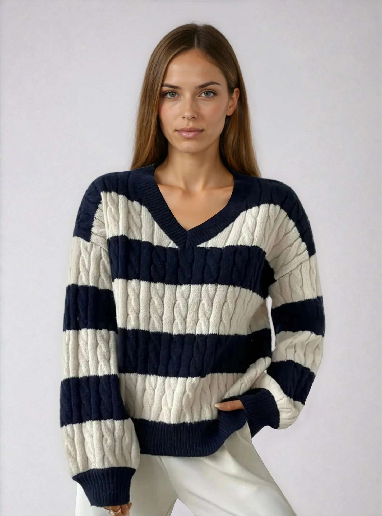 Navy Stripes