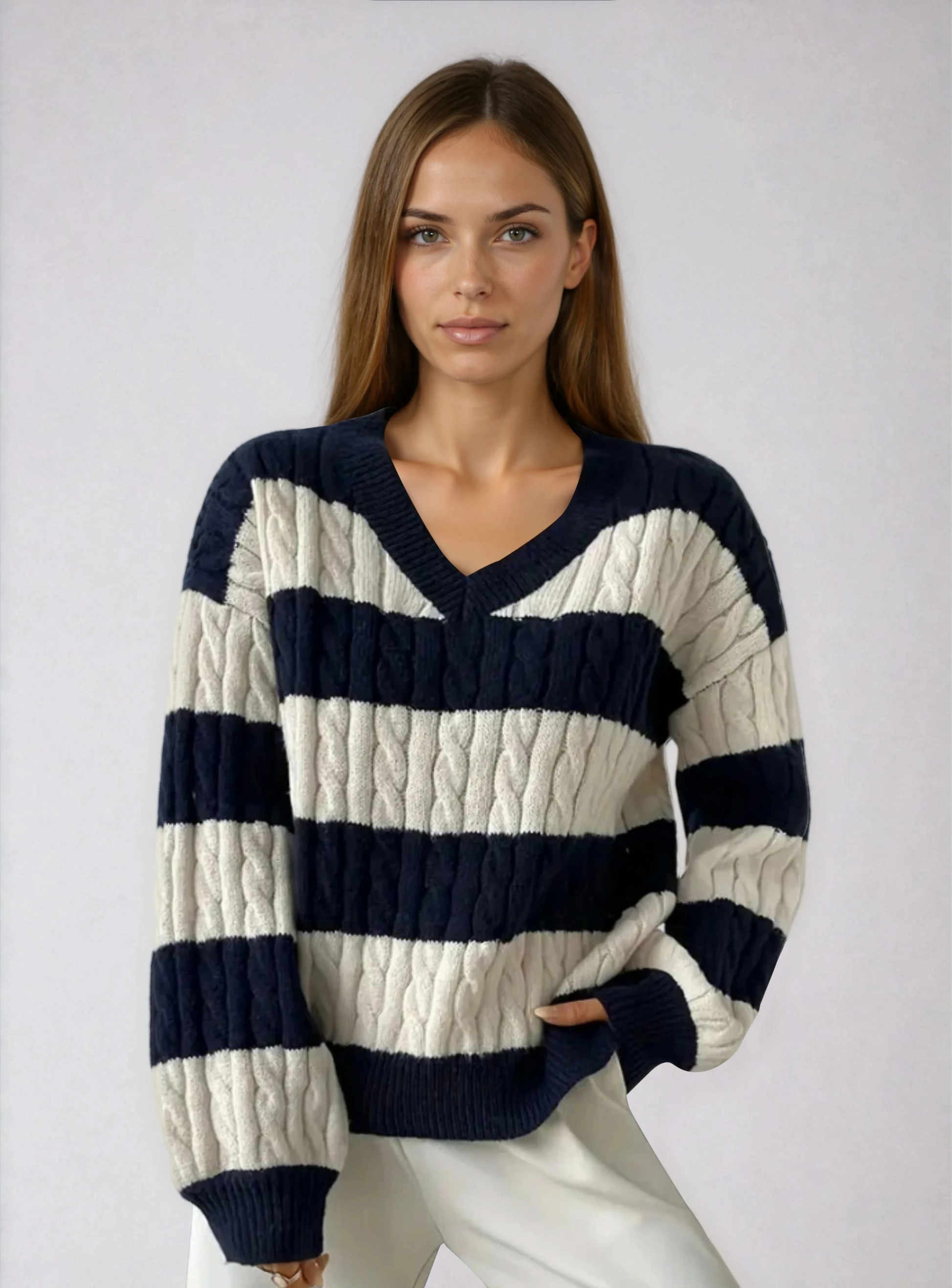 Navy Stripes
