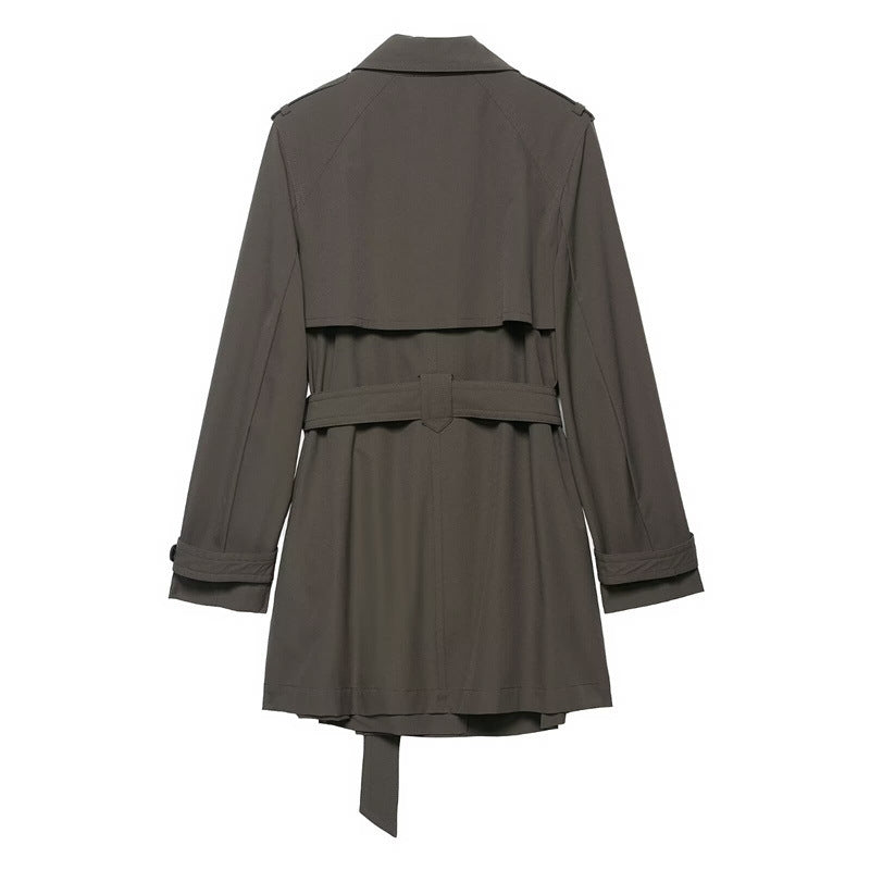 The Olive Trench Coat