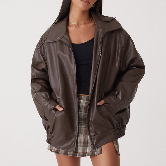 Marseille Leather Coat