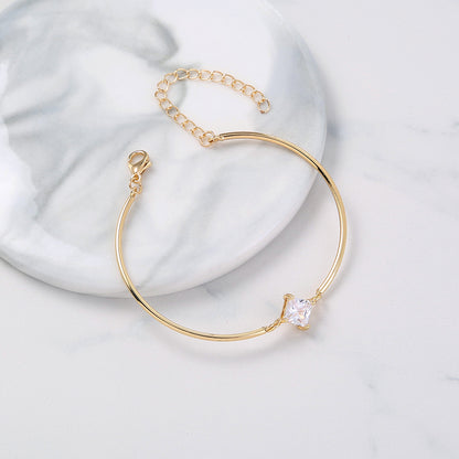 Gold Plated Pendant Bracelet