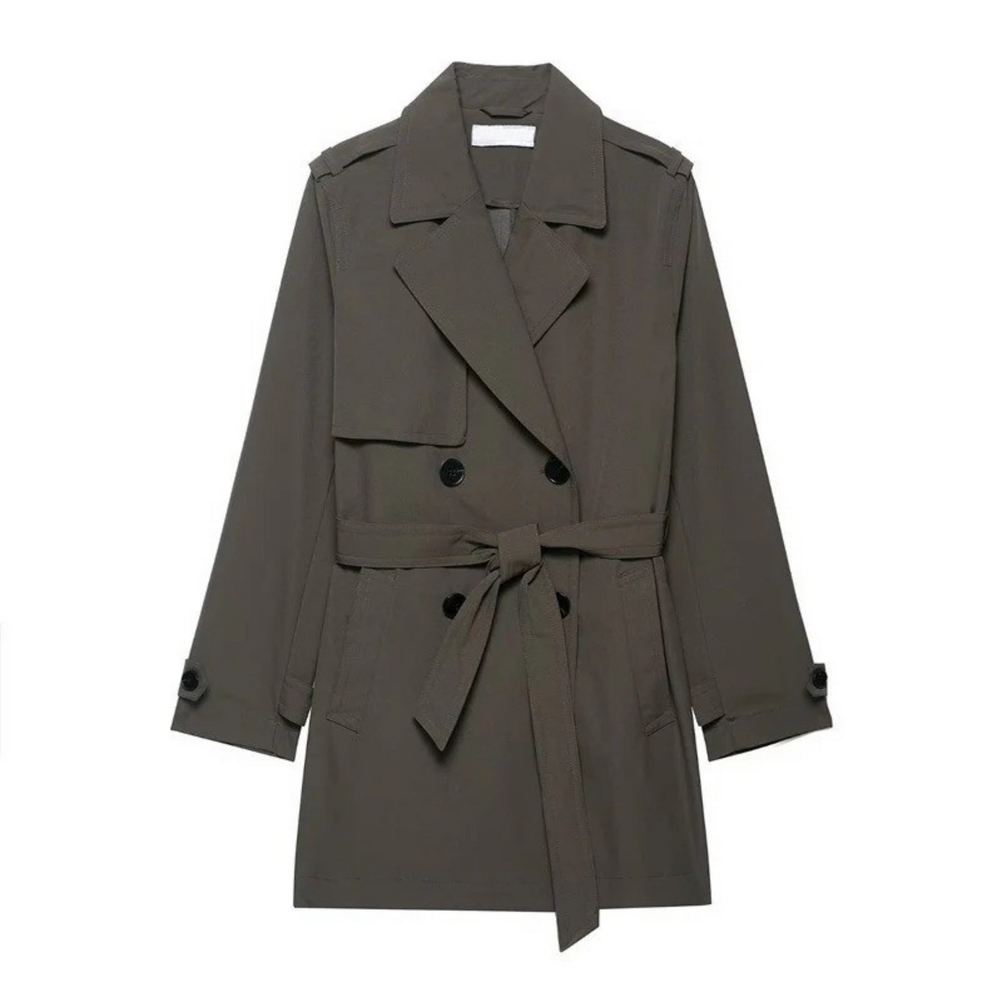 The Olive Trench Coat