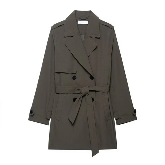 The Olive Trench Coat
