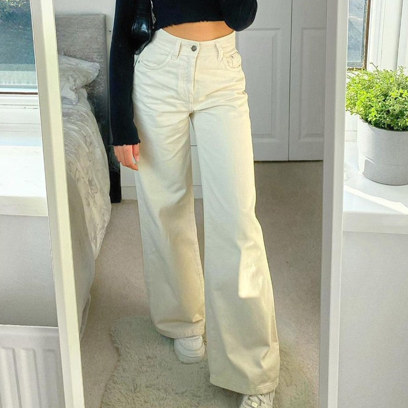 Straight Leg Relaxed Jeans