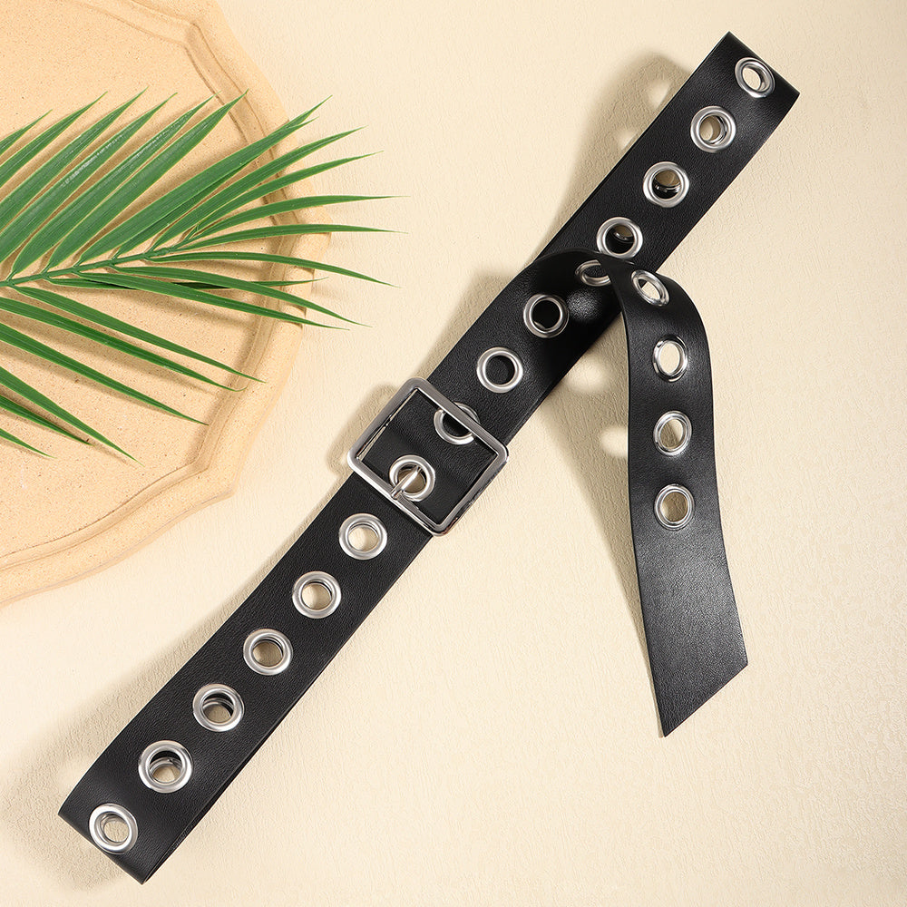 Black Studded Belt