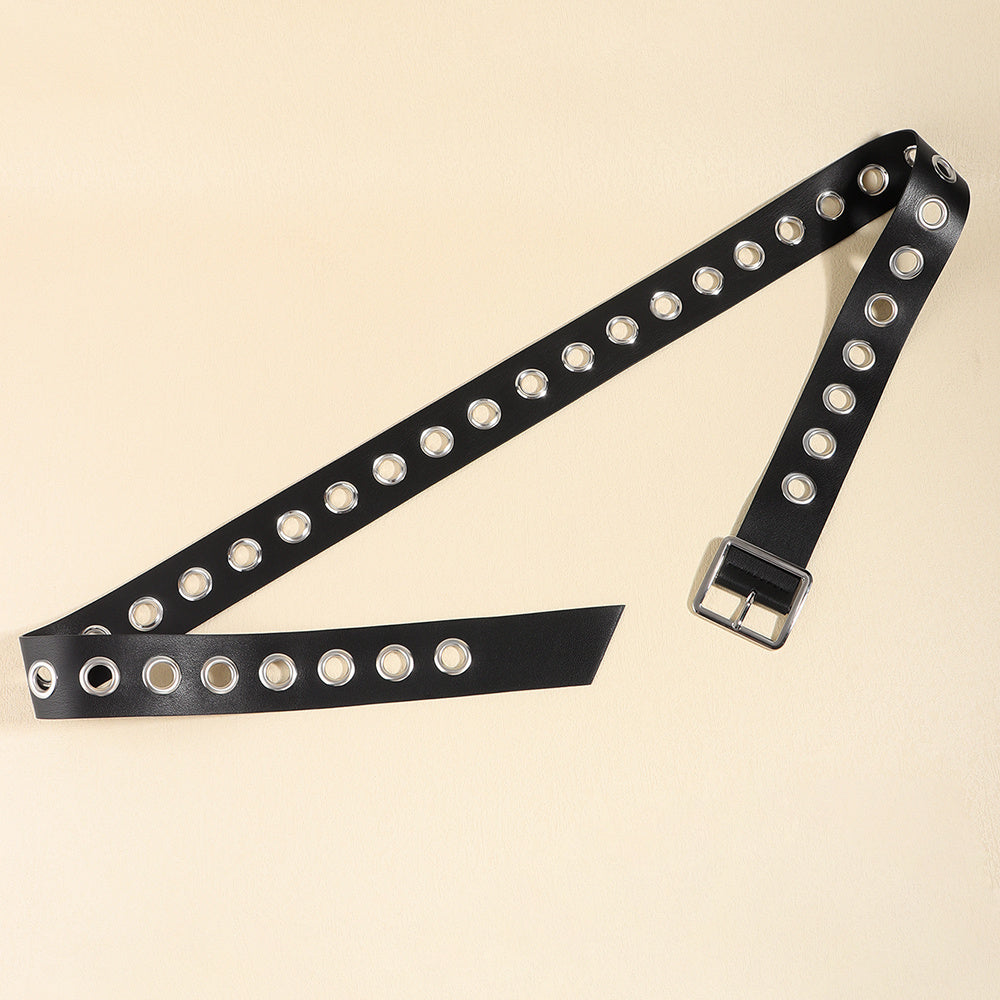 Black Studded Belt