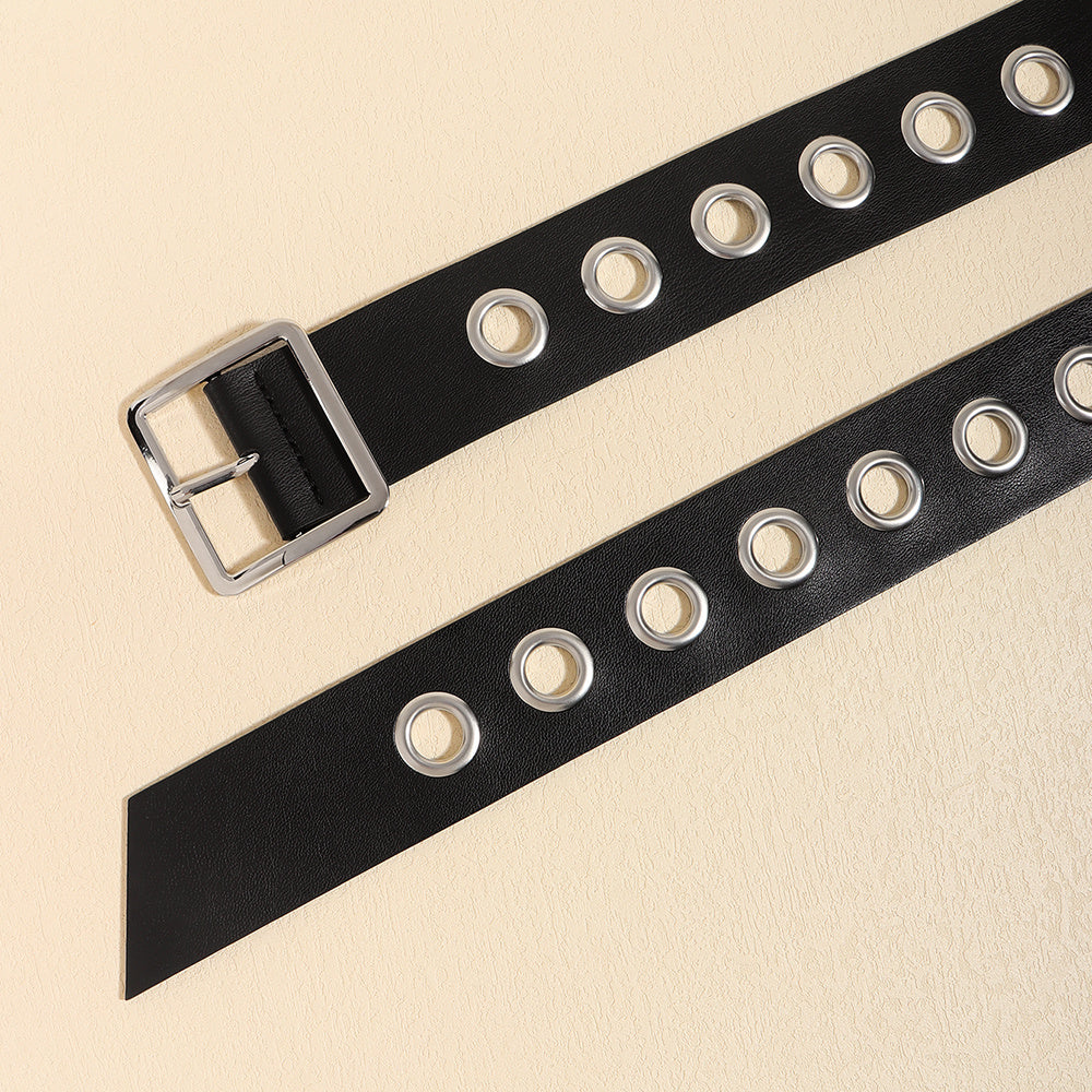 Black Studded Belt