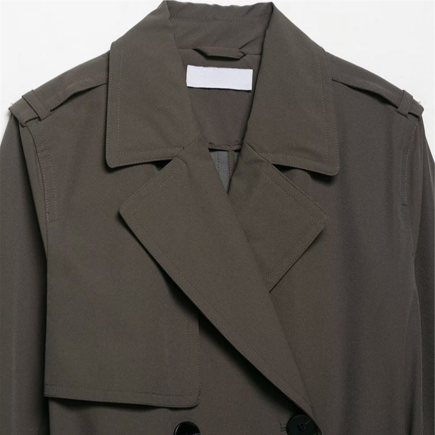 The Olive Trench Coat