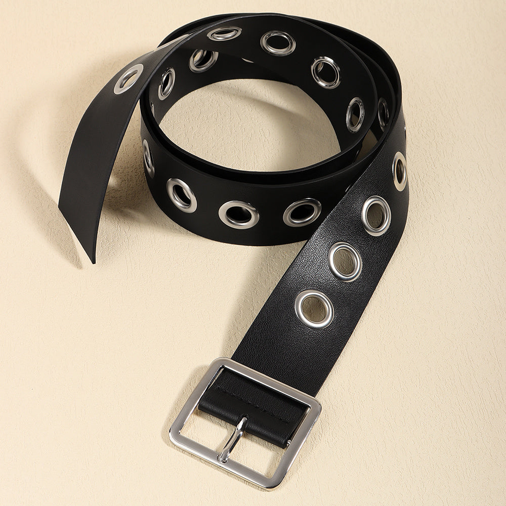 Black Studded Belt