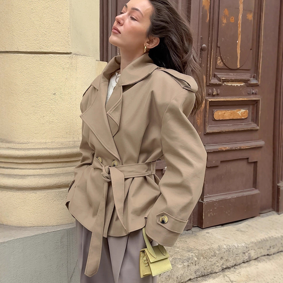 Blair Trench Tie Waist Coat