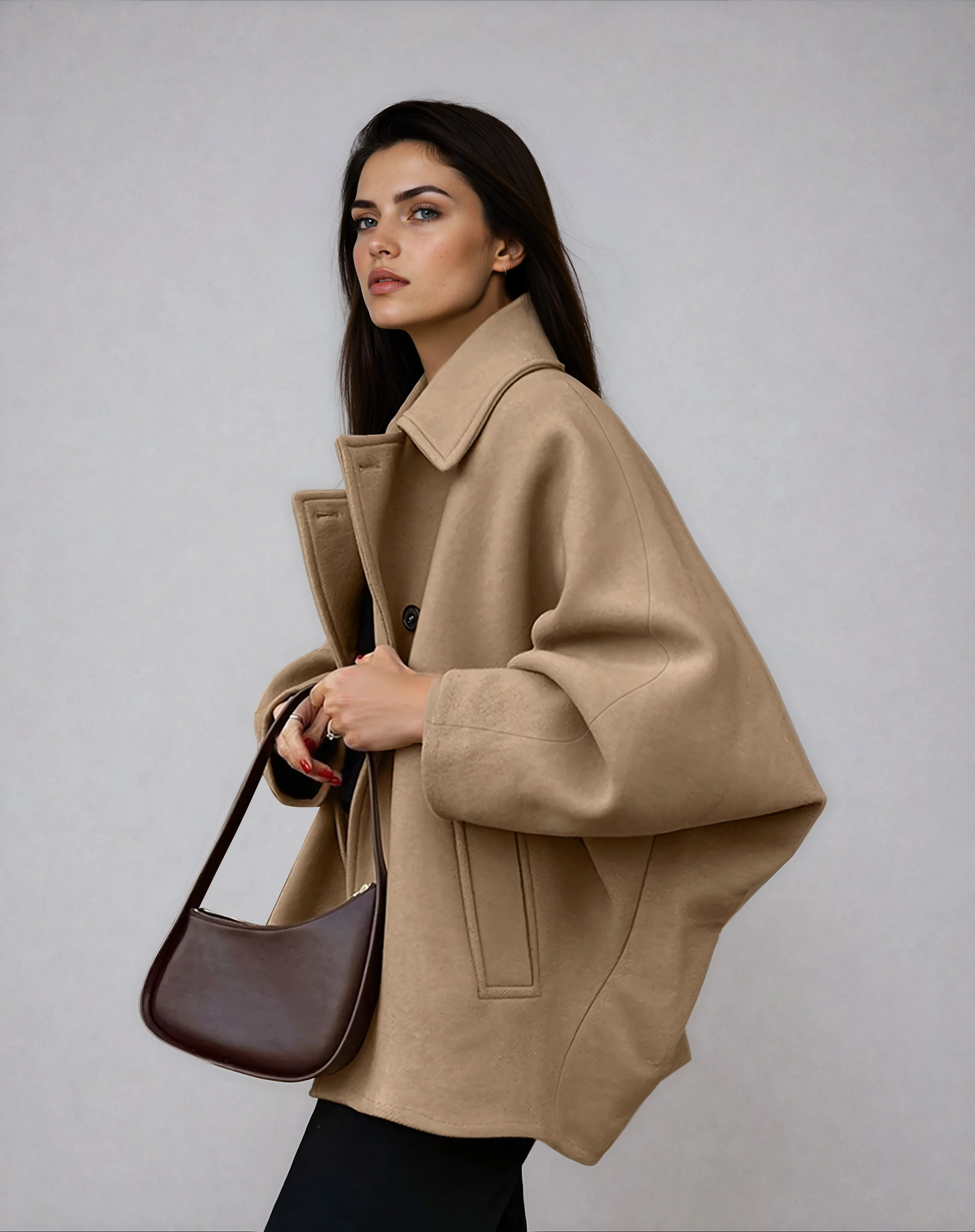 The Jade Batwing Coat