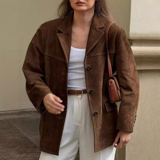 Isla Faux Suede Jacket