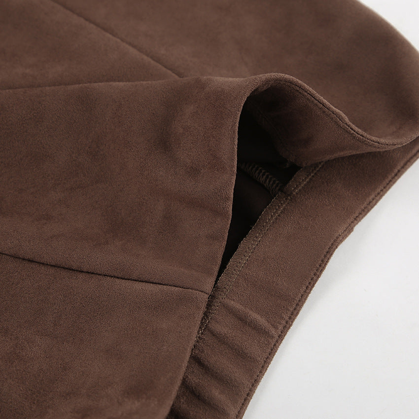 The Kaelen Velvet Skirt