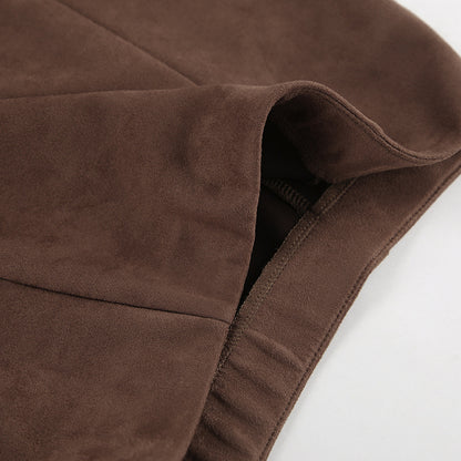 The Kaelen Velvet Skirt