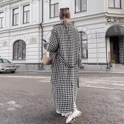 The Esme Houndstooth Coat