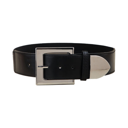 Wide Stretch Cinch Belt – Alloy Buckle
