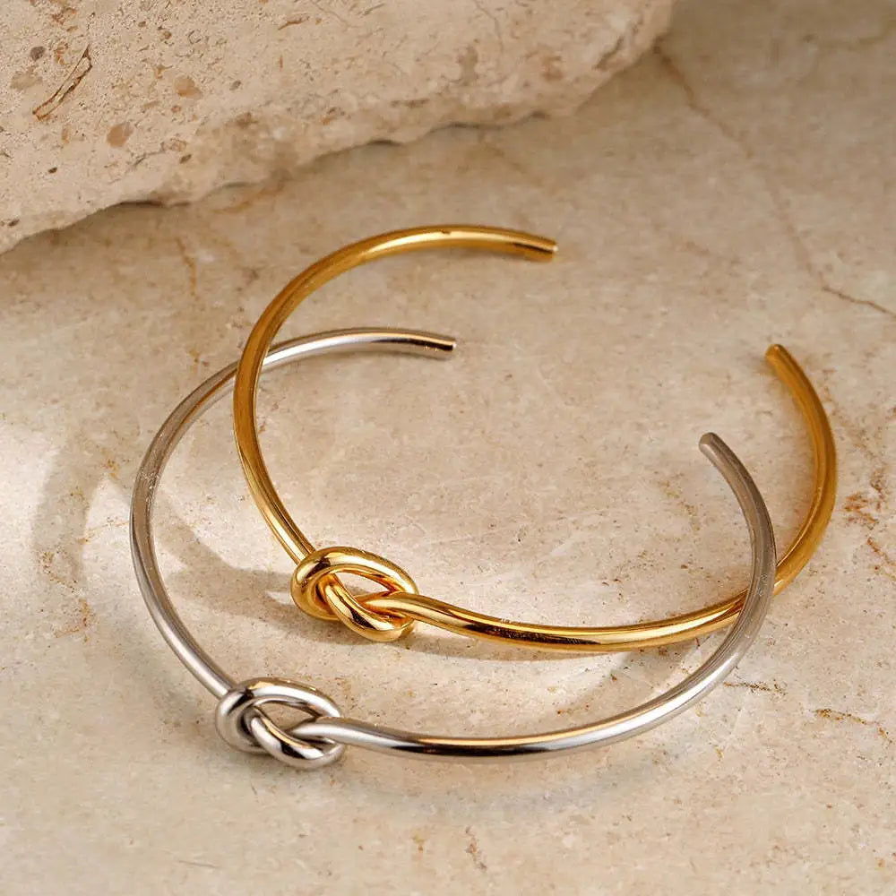 Minimalist Knot Cuff