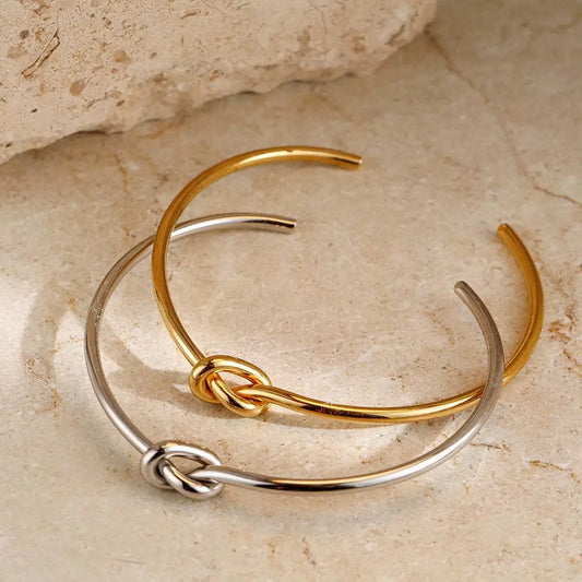 Minimalist Knot Cuff