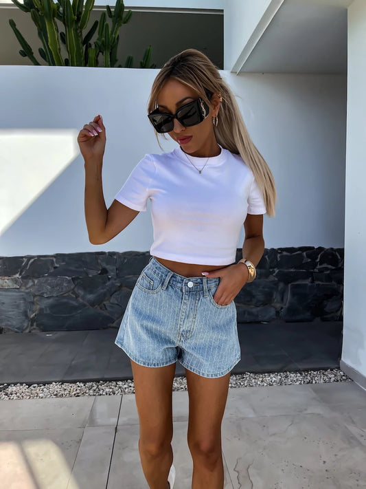 Harper Denim Short