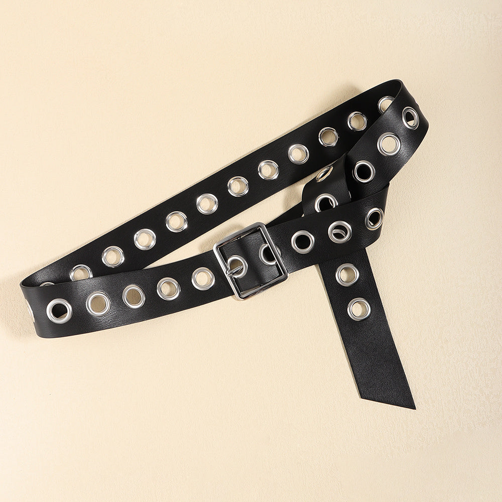 Black Studded Belt