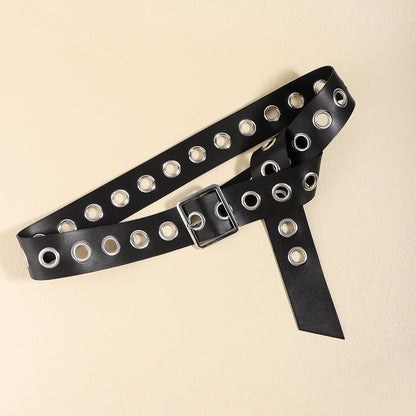 Black Studded Belt