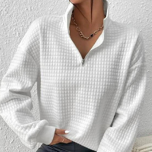 Orlena Textured Pullover