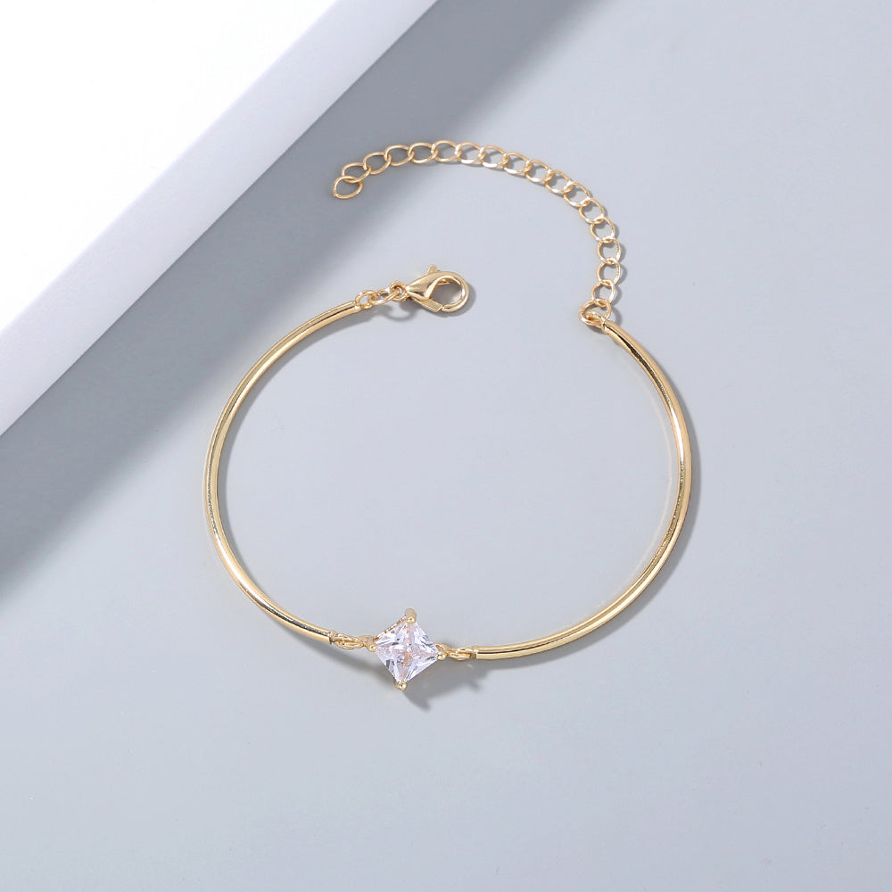 Gold Plated Pendant Bracelet