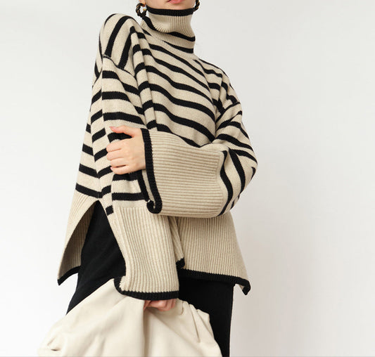Clarendon Striped Knit Sweater